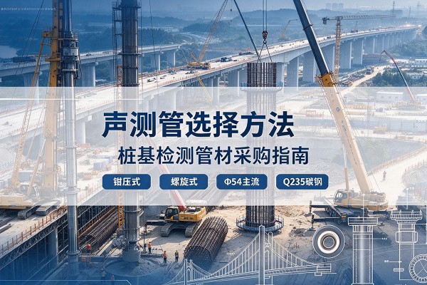 鼓楼声测管选型标准