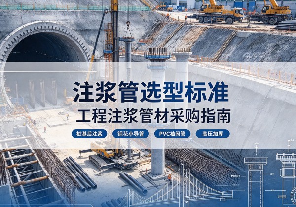 鼓楼注浆管选型标准